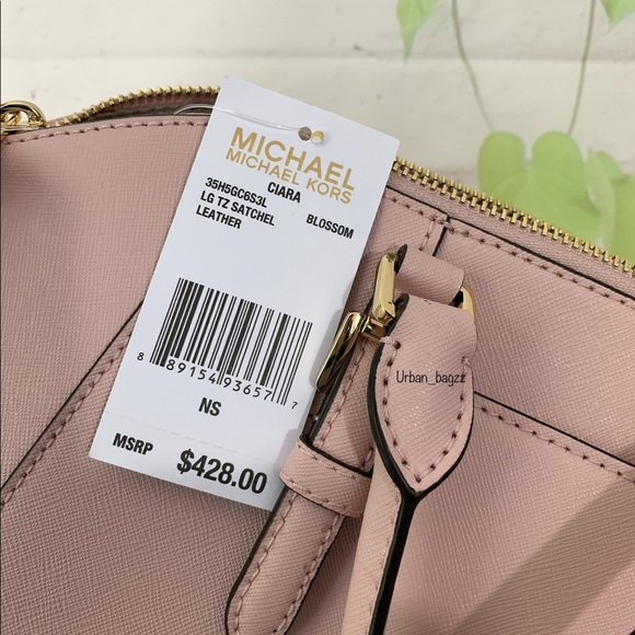 Michael Kors Ciara Large Top Zip Satchel Set - Picture 9 of 13